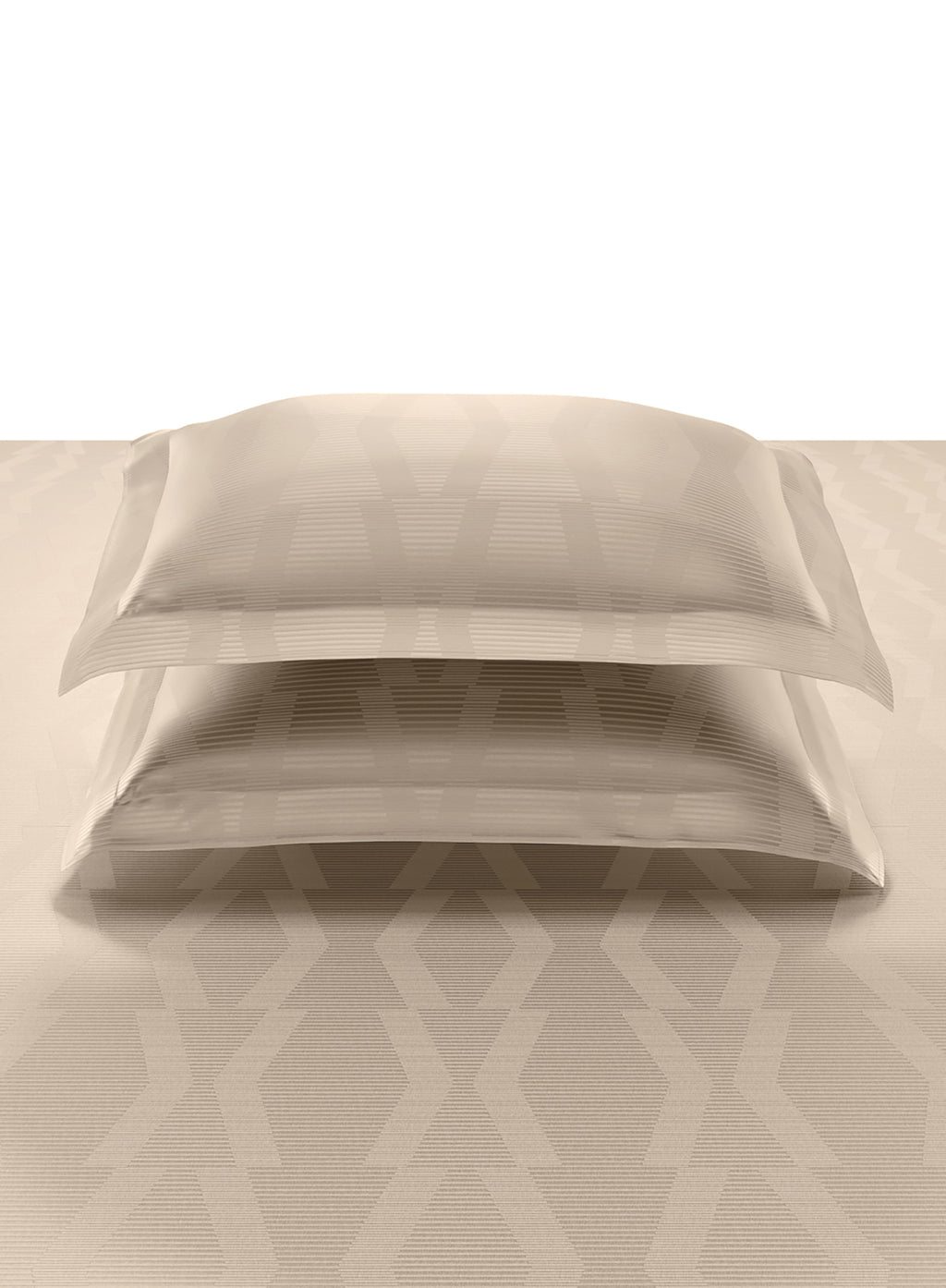 STREAK-BUTTERMILK KING BED SHEET SET