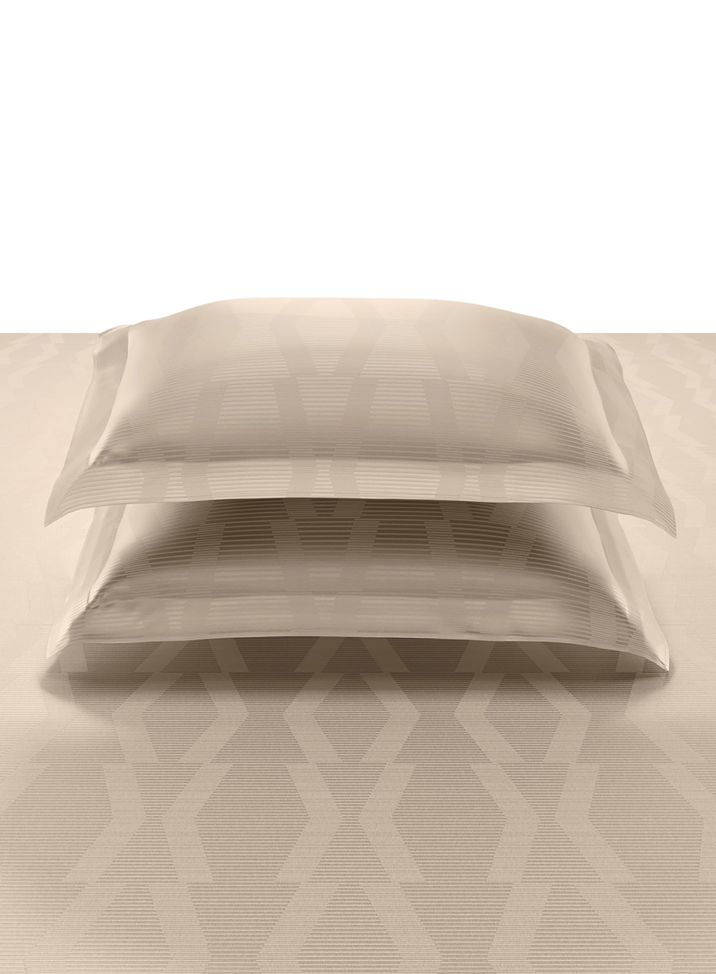 STREAK-BUTTERMILK KING BED SHEET SET