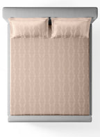 STREAK-PINK TINT KING BED SHEET SET