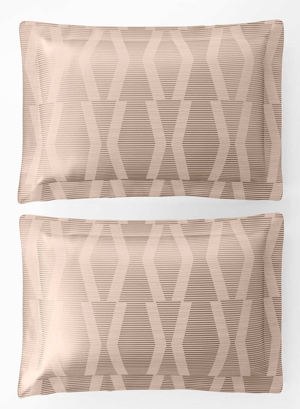 STREAK-PINK TINT KING BED SHEET SET