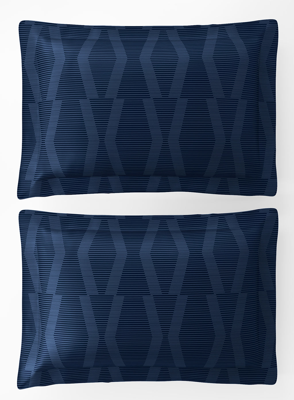 STREAK-BLUE OPAL KING BED SHEET SET