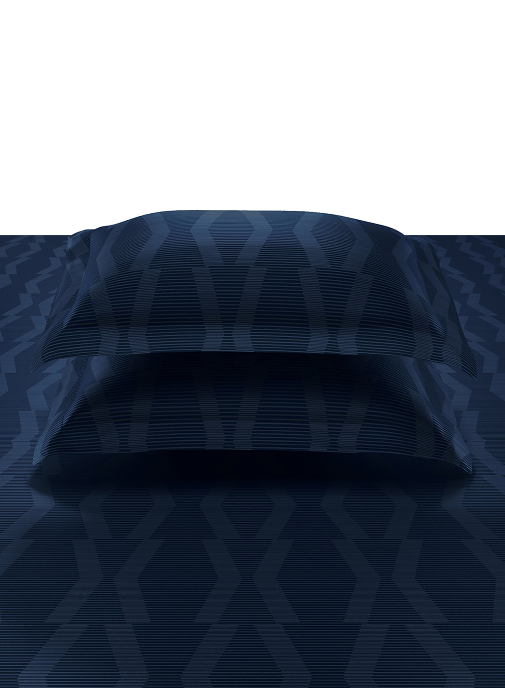 STREAK-BLUE OPAL KING BED SHEET SET
