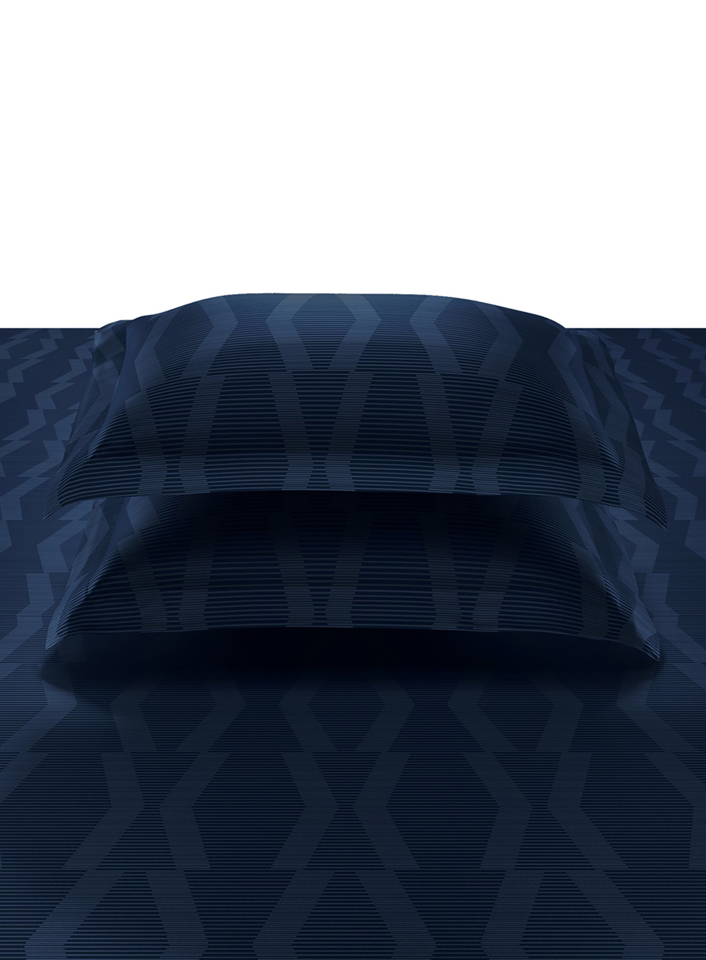 STREAK-BLUE OPAL KING BED SHEET SET