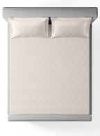 NEXUS-BRIGHT WHITE KING BED SHEET SET