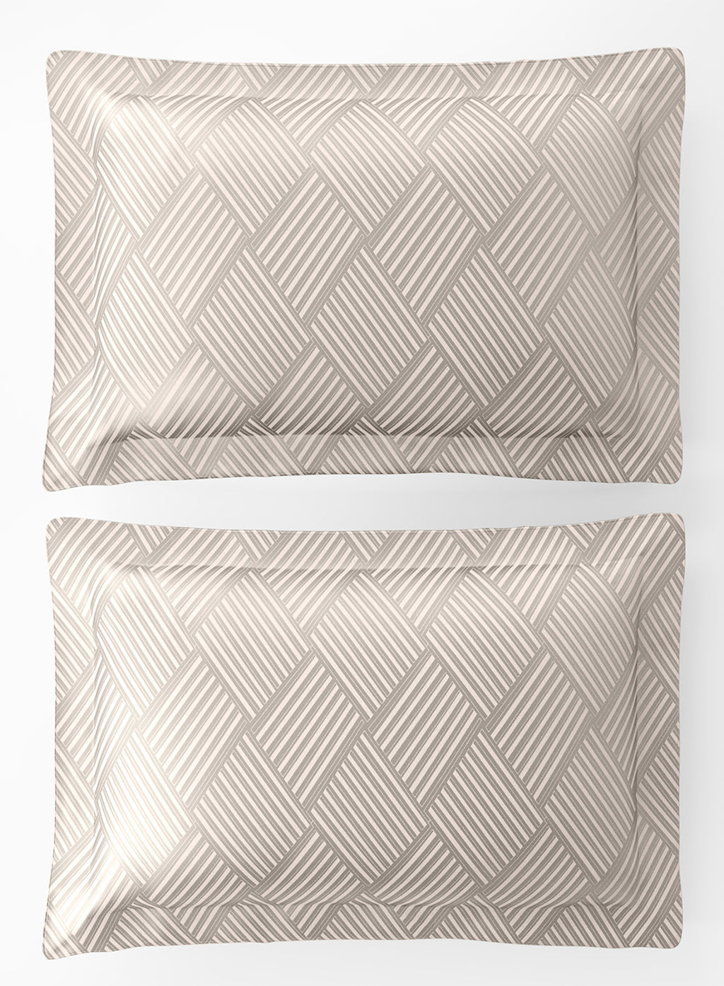 NEXUS-BRIGHT WHITE KING BED SHEET SET