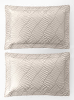 NEXUS-BRIGHT WHITE KING BED SHEET SET