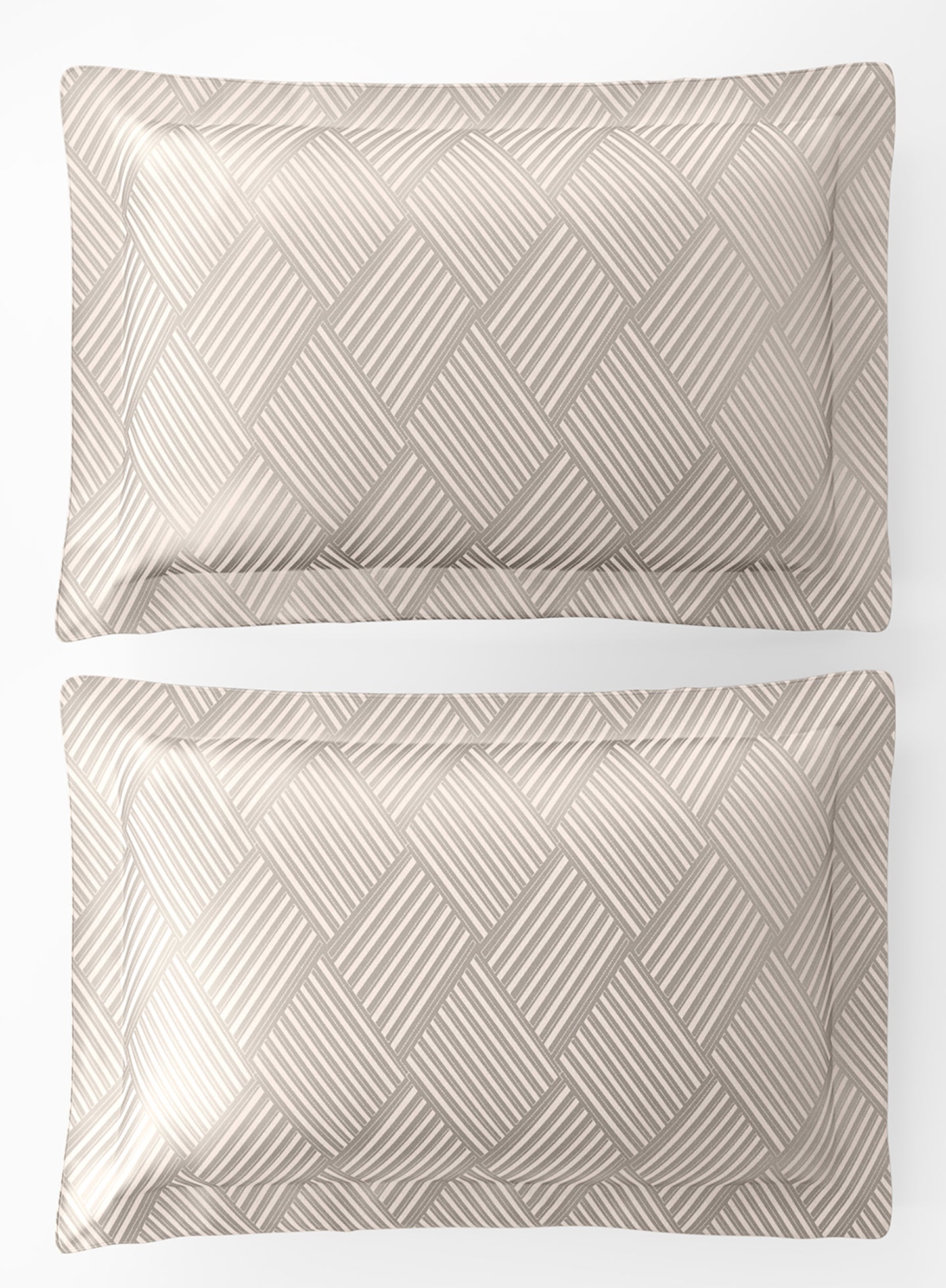 NEXUS-BRIGHT WHITE KING BED SHEET SET