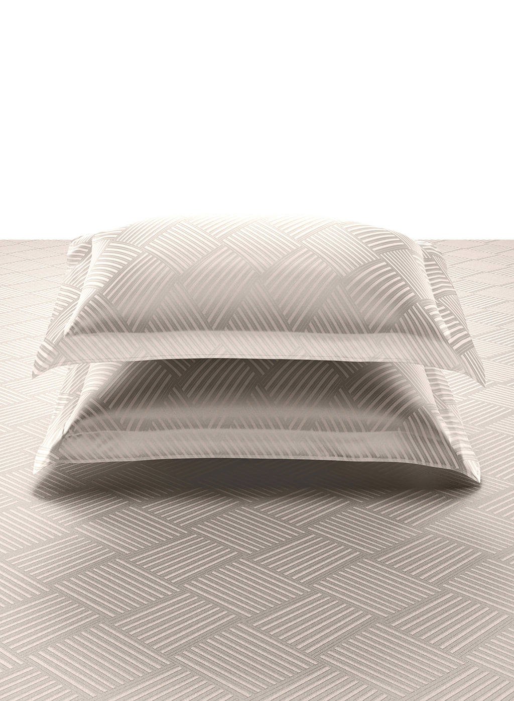 NEXUS-BRIGHT WHITE KING BED SHEET SET