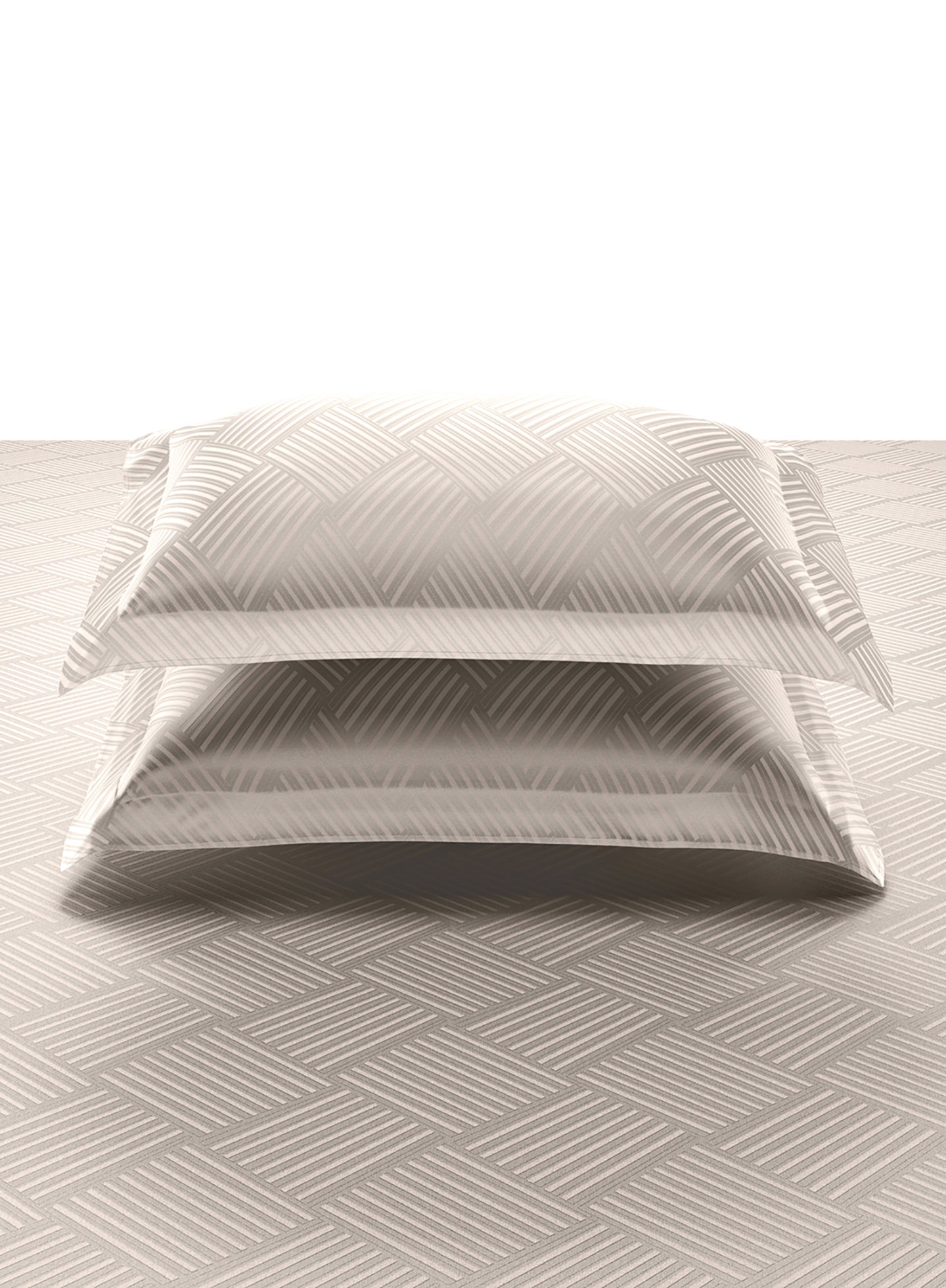 NEXUS-BRIGHT WHITE KING BED SHEET SET