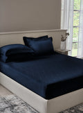 NEXUS-BLUE OPAL KING BED SHEET SET