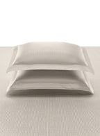 RAVEL-BRIGHT WHITE KING BED SHEET SET