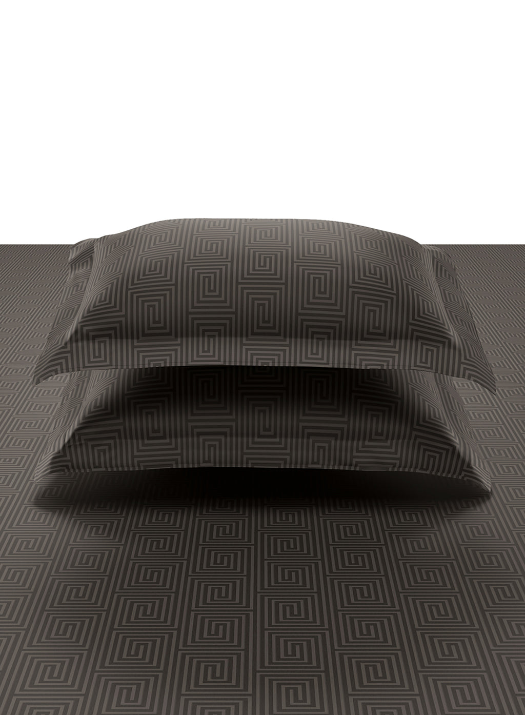 RAVEL-CHARCOAL GREY KING BED SHEET SET