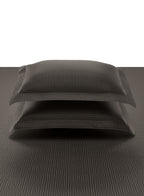 RAVEL-CHARCOAL GREY KING BED SHEET SET