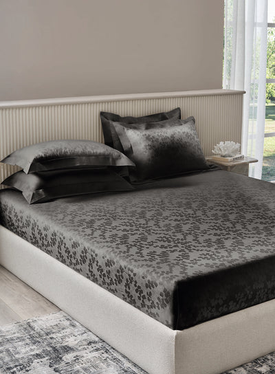 MAYBURY-CHARCOAL GREY KING BED SHEET SET