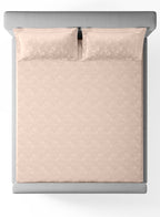 GRAFITTI-PINK TINT KING BED SHEET SET