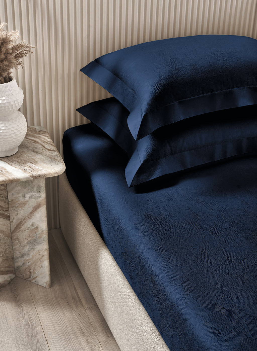GRAFITTI-BLUE OPAL KING BED SHEET SET