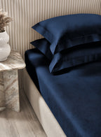 GRAFITTI-BLUE OPAL KING BED SHEET SET