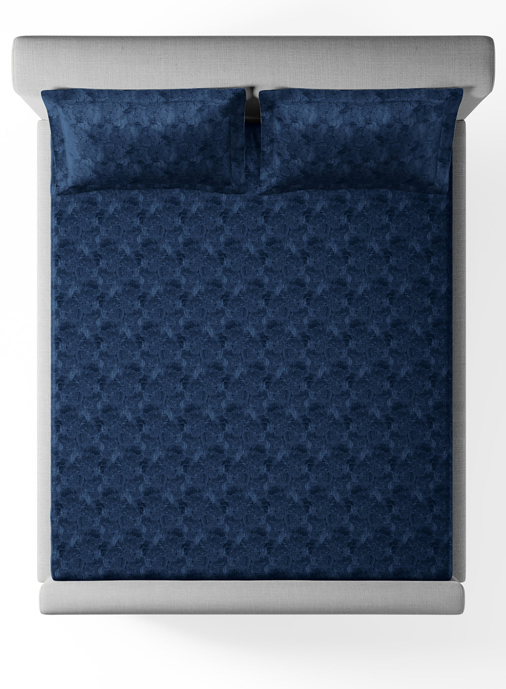 GRAFITTI-BLUE OPAL KING BED SHEET SET