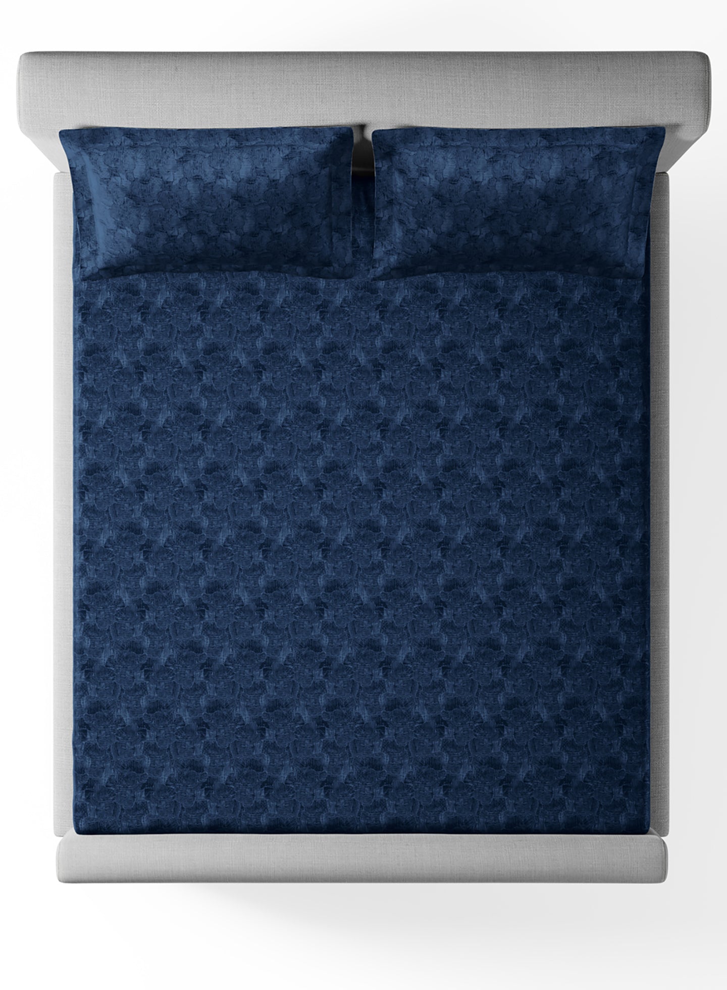GRAFITTI-BLUE OPAL KING BED SHEET SET