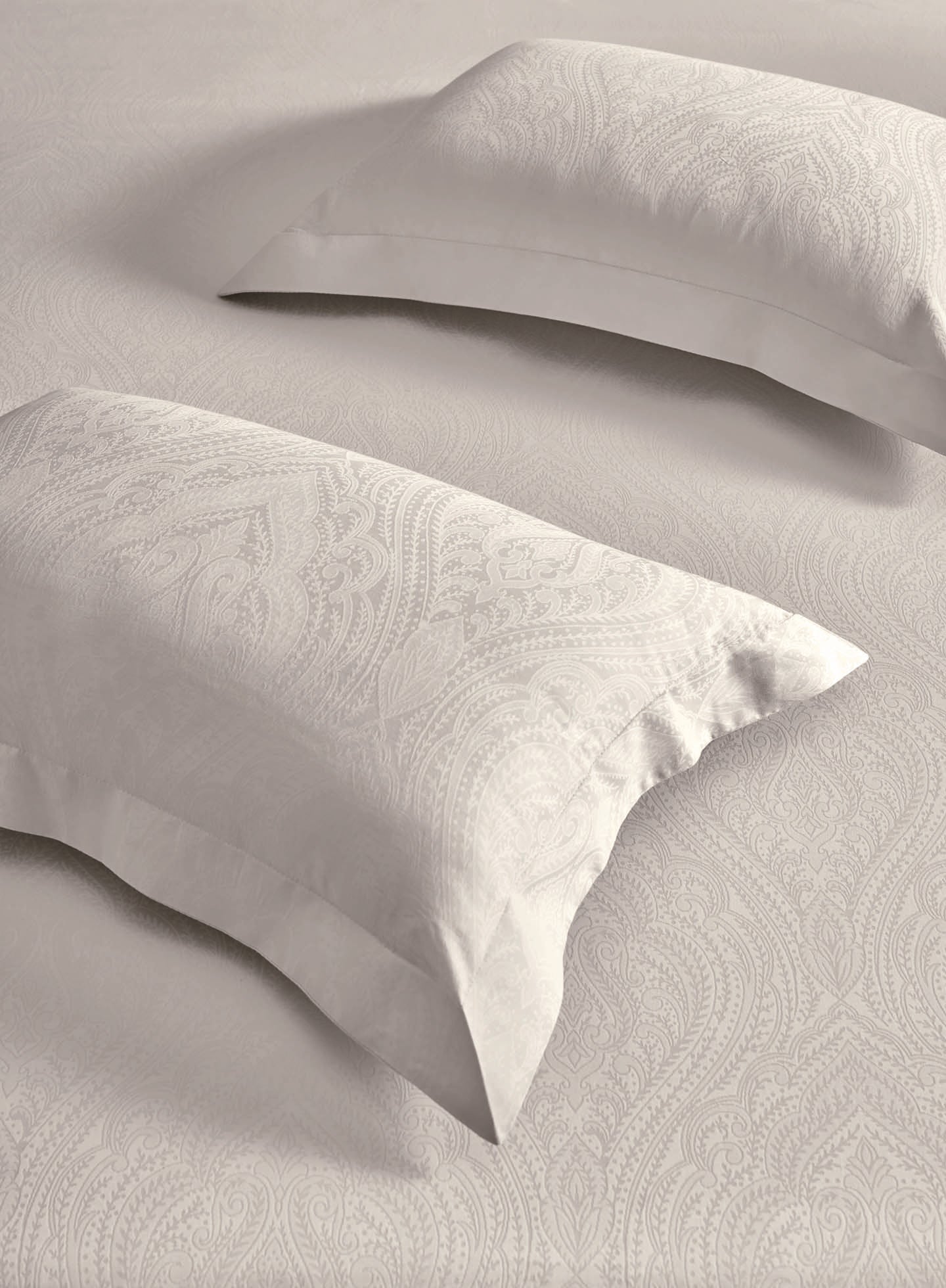 IMPERIA-BRIGHT WHITE KING BED SHEET SET