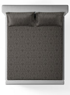 IMPERIA-CHARCOAL GREY KING BED SHEET SET