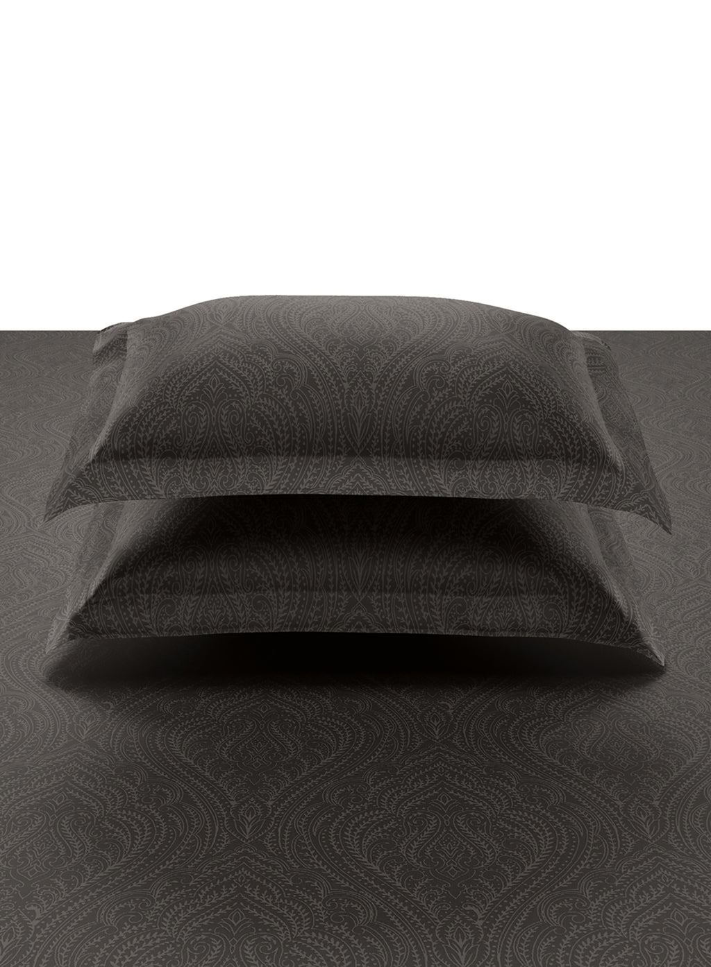 IMPERIA-CHARCOAL GREY KING BED SHEET SET