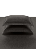 IMPERIA-CHARCOAL GREY KING BED SHEET SET