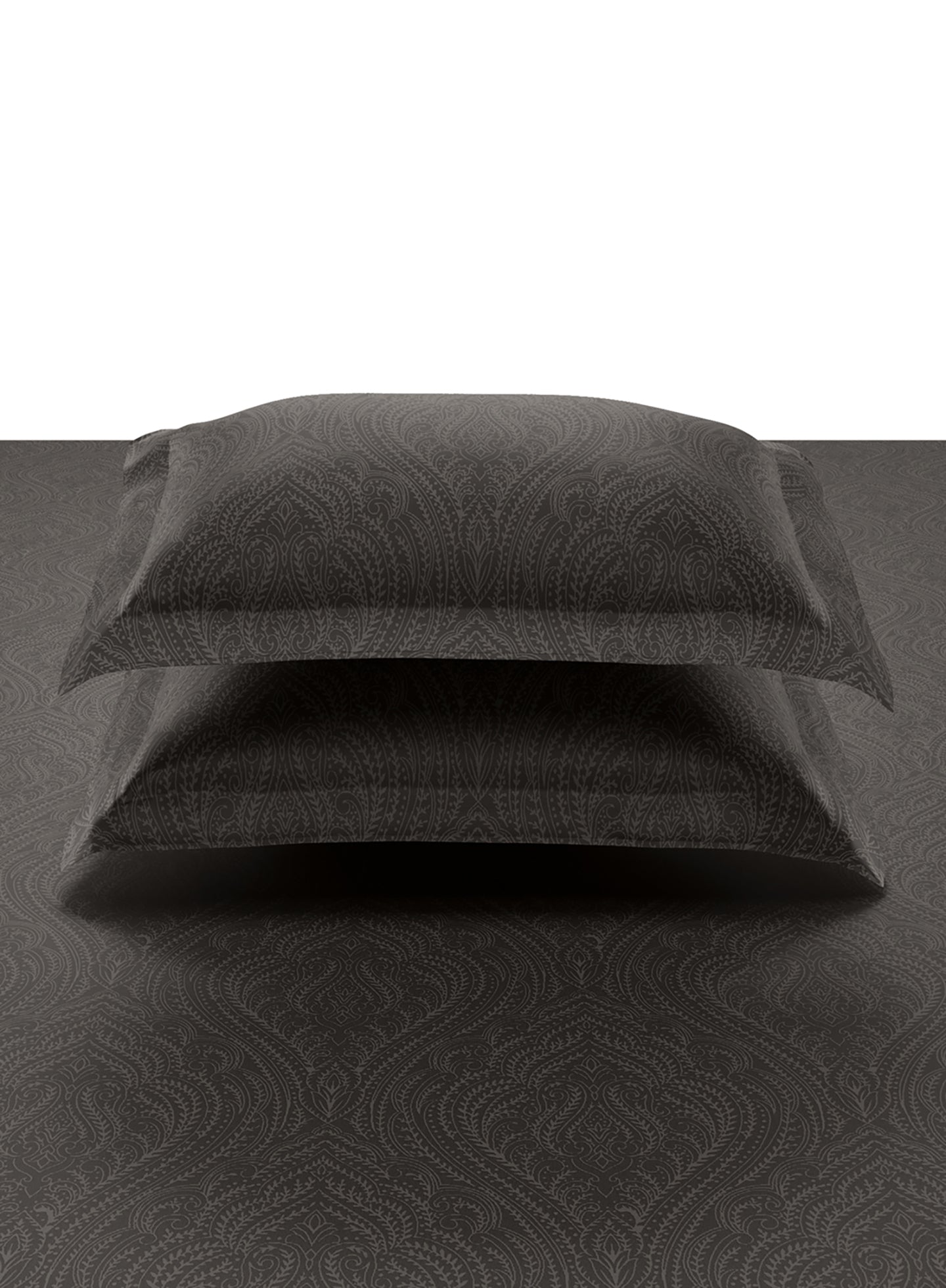 IMPERIA-CHARCOAL GREY KING BED SHEET SET