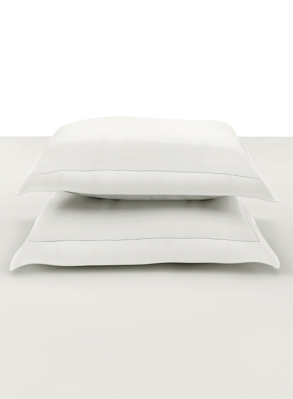 RUSKIN-BRIGHT WHITE KING BED SHEET SET