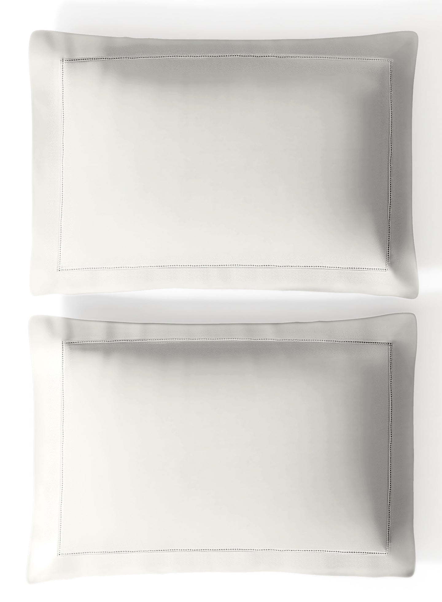 RUSKIN-BRIGHT WHITE KING BED SHEET SET