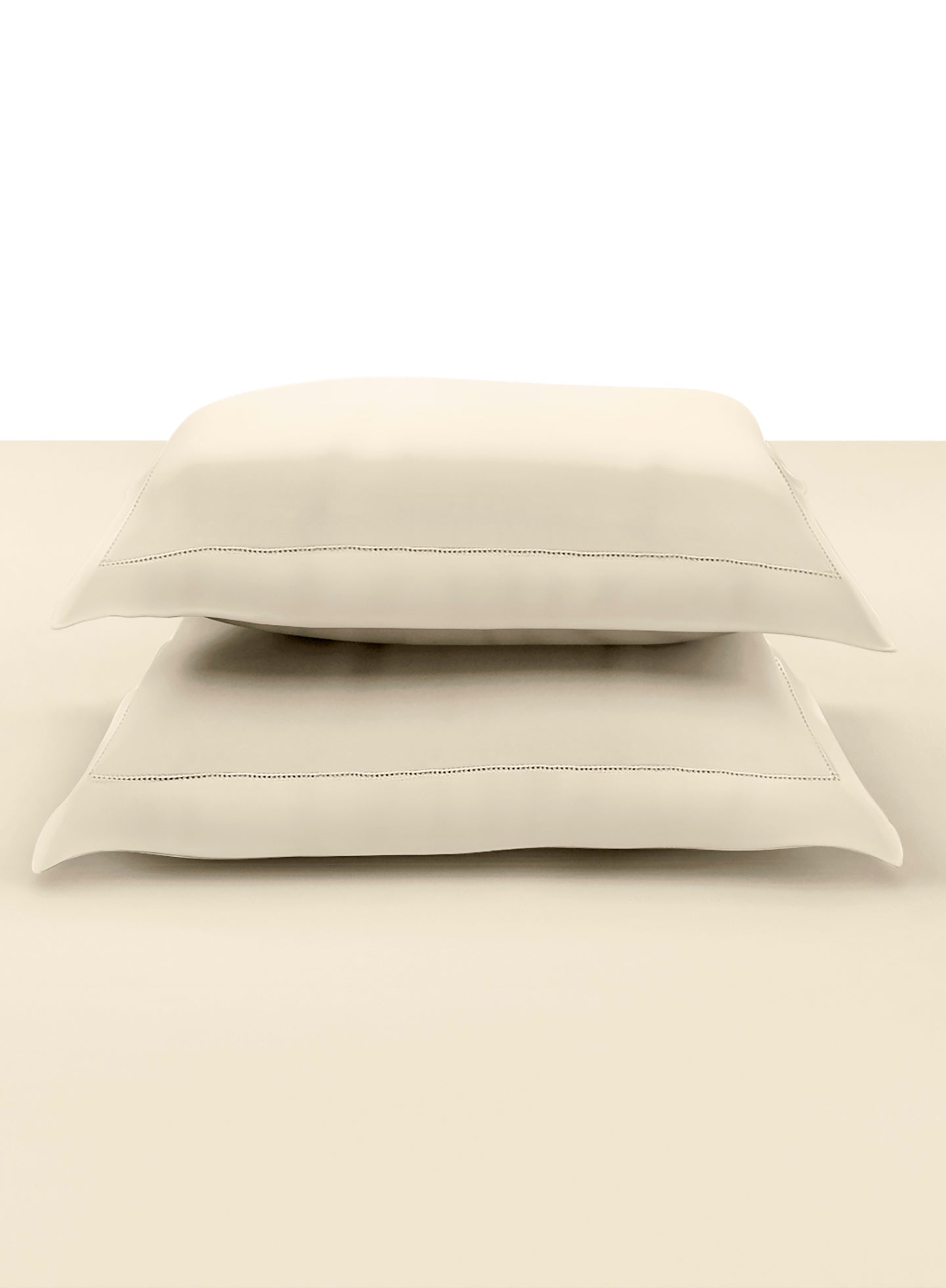 RUSKIN-CLOUD CREAM KING BED SHEET SET