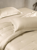 RUSKIN-CLOUD CREAM DOUBLE COMFORTER BEDDING SET