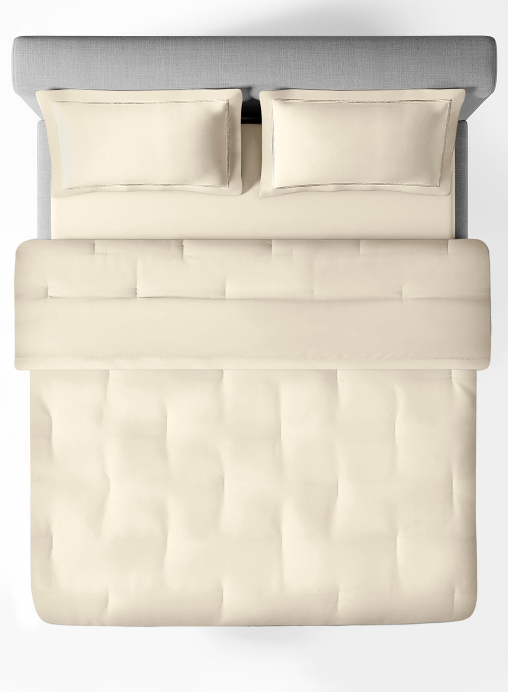 RUSKIN-CLOUD CREAM DOUBLE COMFORTER