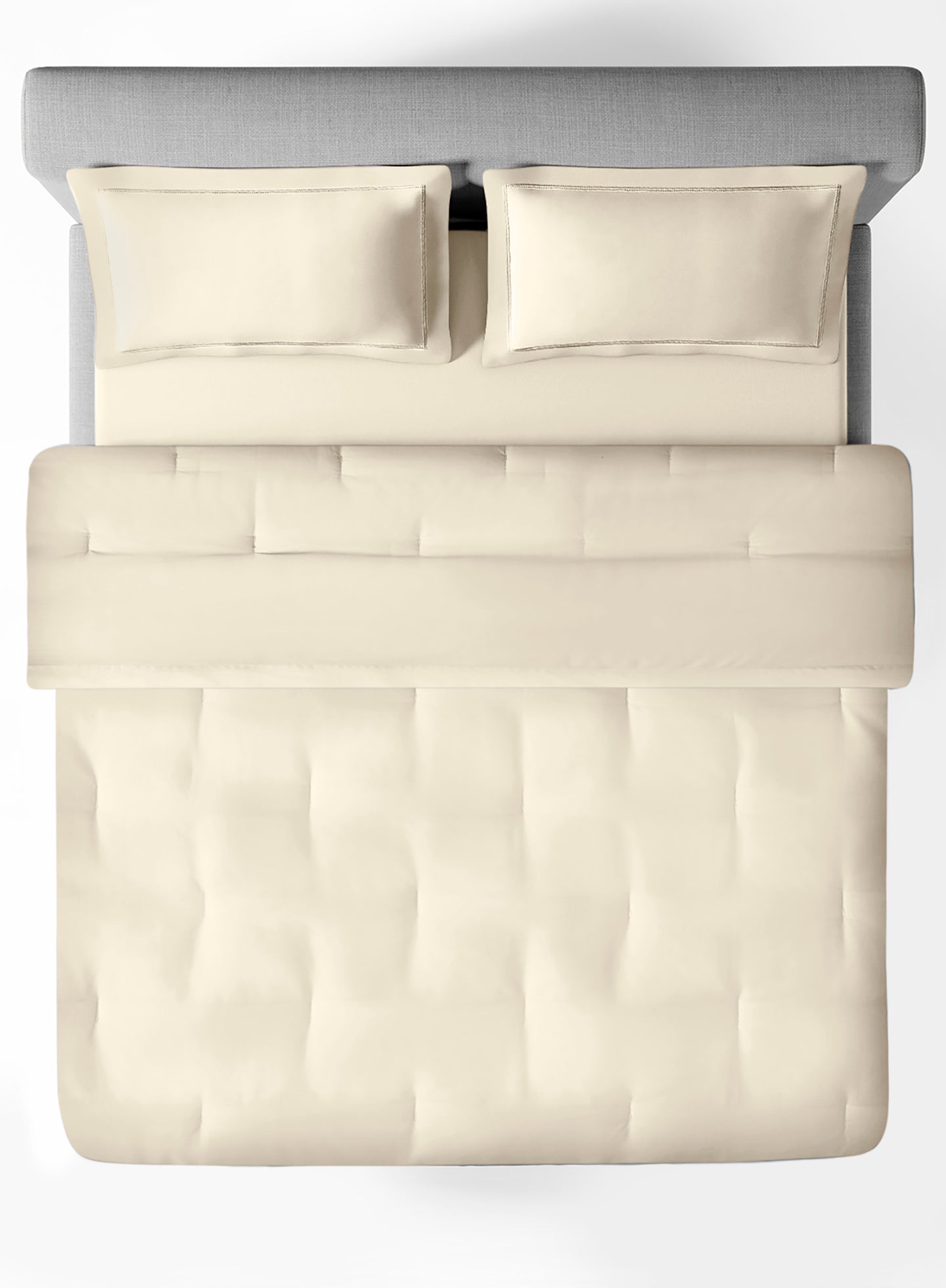 RUSKIN-CLOUD CREAM DOUBLE COMFORTER