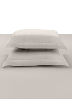 RUSKIN-LIGHT SILVER KING BED SHEET SET