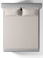 RUSKIN-LIGHT SILVER DOUBLE COMFORTER BEDDING SET