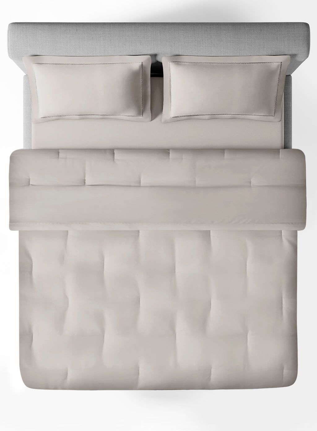 RUSKIN-LIGHT SILVER SINGLE COMFORTER
