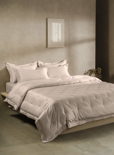 RUSKIN-PUMICE STONE DOUBLE COMFORTER BEDDING SET