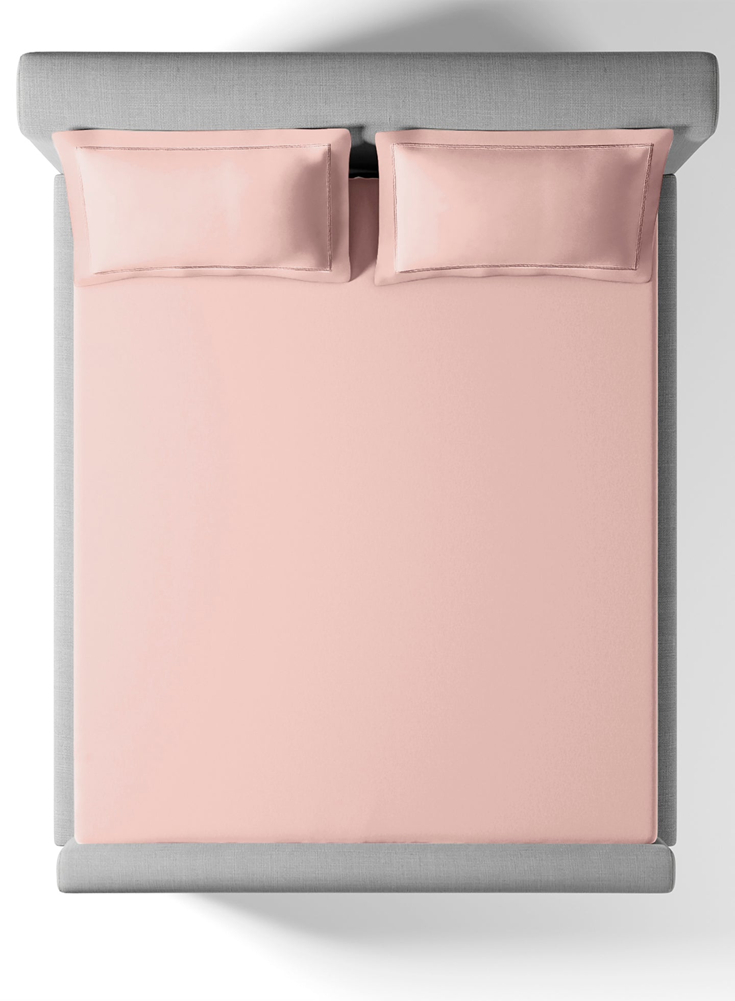 RUSKIN-MELON KING BED SHEET SET
