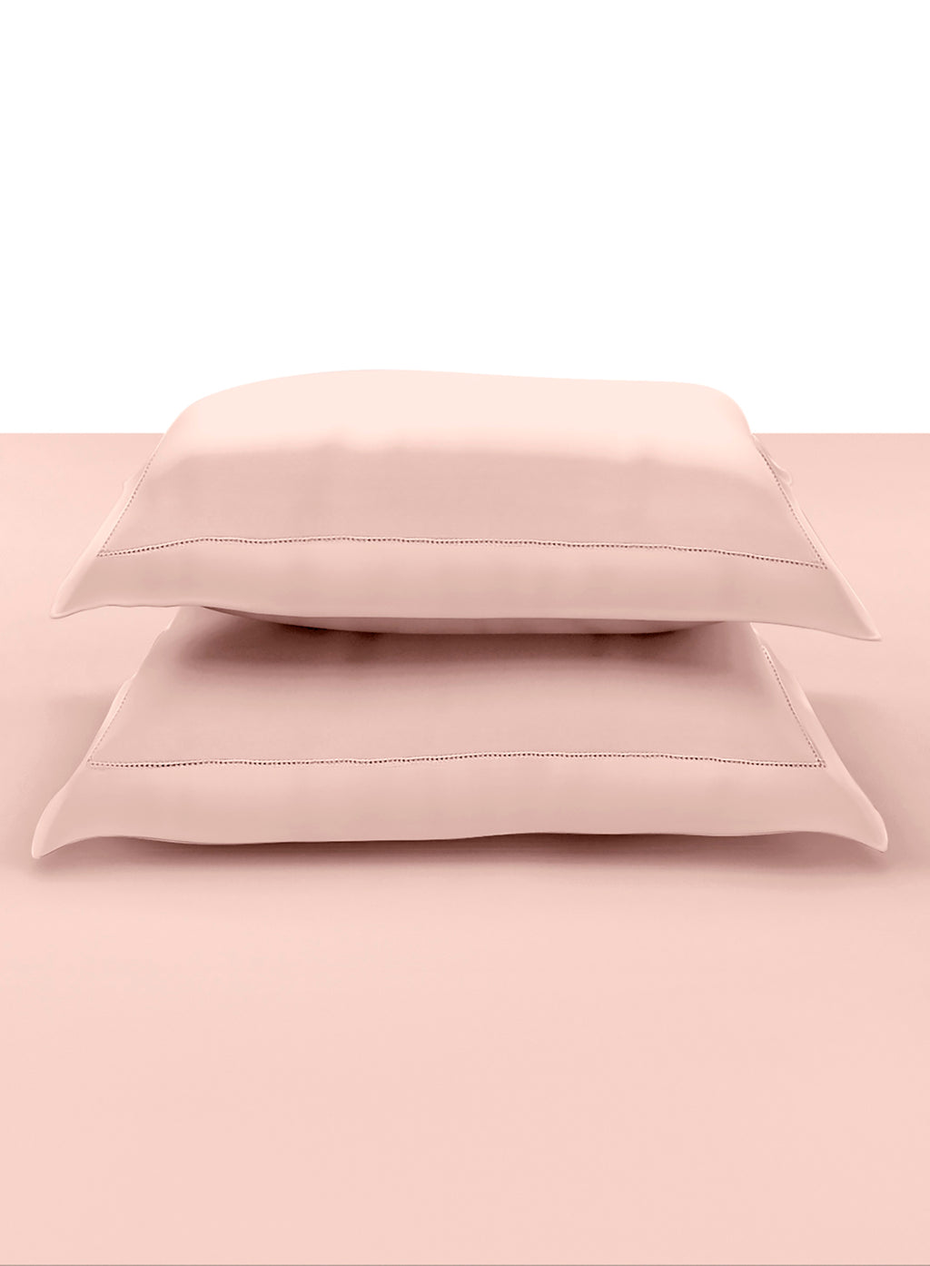 RUSKIN-MELON KING BED SHEET SET