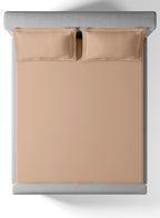 RUSKIN-ALMOND KING BED SHEET SET