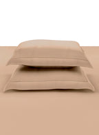 RUSKIN-ALMOND KING BED SHEET SET