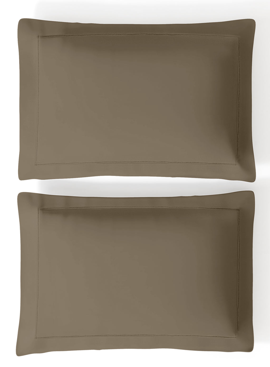 RUSKIN-TAUPE GREY KING BED SHEET SET