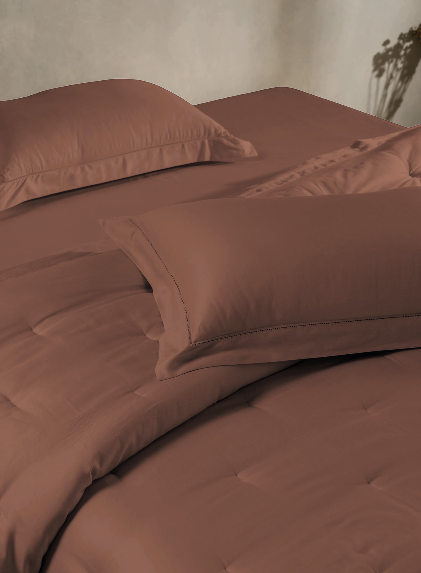 RUSKIN-RUSSET DOUBLE COMFORTER BEDDING SET