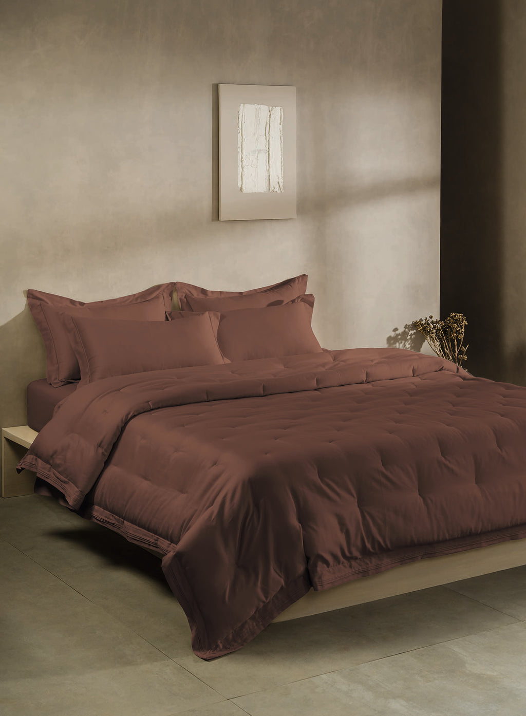 RUSKIN-RUSSET SINGLE COMFORTER