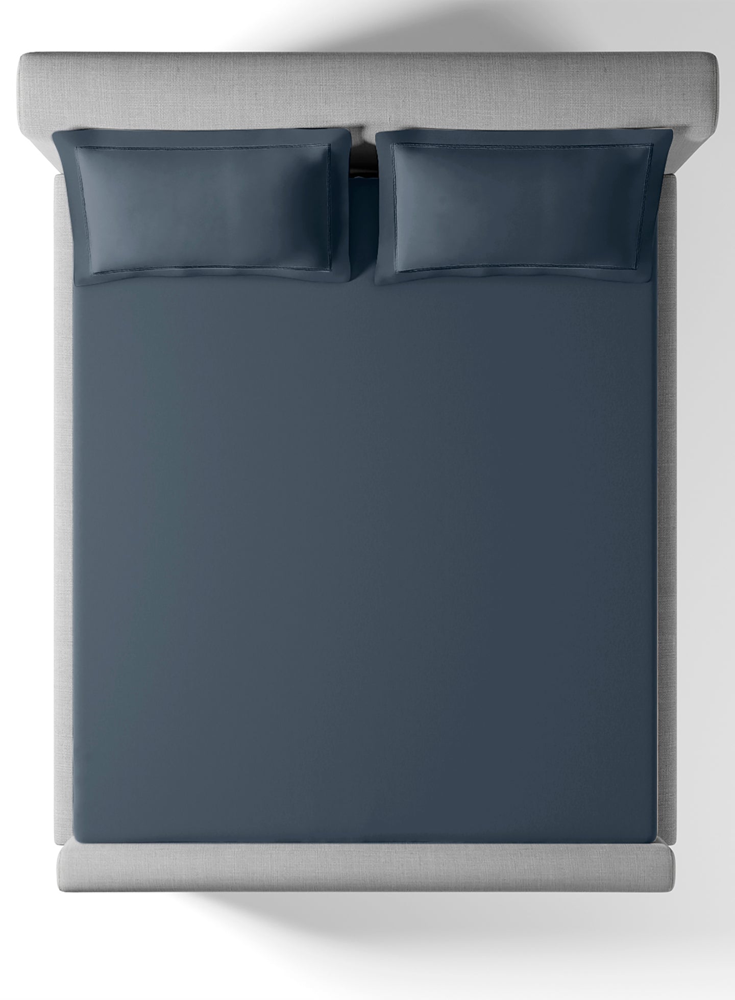 RUSKIN-BLUE MIRAGE KING BED SHEET SET