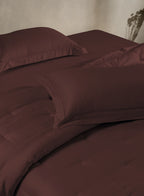 RUSKIN-MINK DOUBLE COMFORTER BEDDING SET