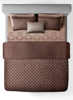 INDIENNE-FUDGESICKLE-WARM TAUPE BEDDING GIFT SET