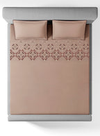 INDIENNE-FUDGESICKLE-WARM TAUPE BEDDING GIFT SET
