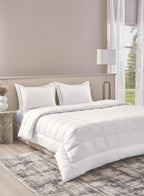 BELMONT-BRIGHT WHITE KING BED SHEET SET